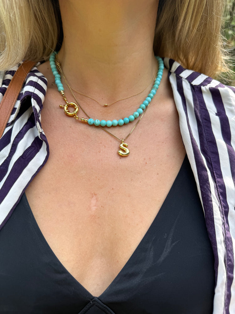 The Gwyneth Necklace Turqoise