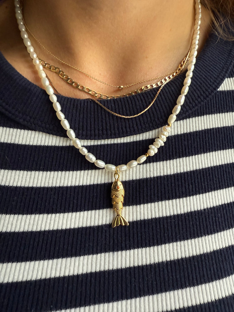 Le Poisson Pearl Necklace