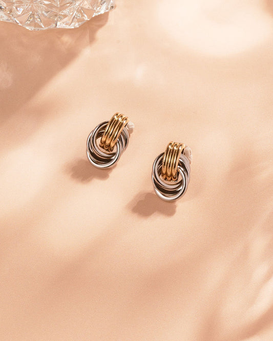 Mixed Metals Studs