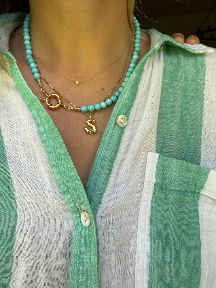 The Gwyneth Necklace Turqoise