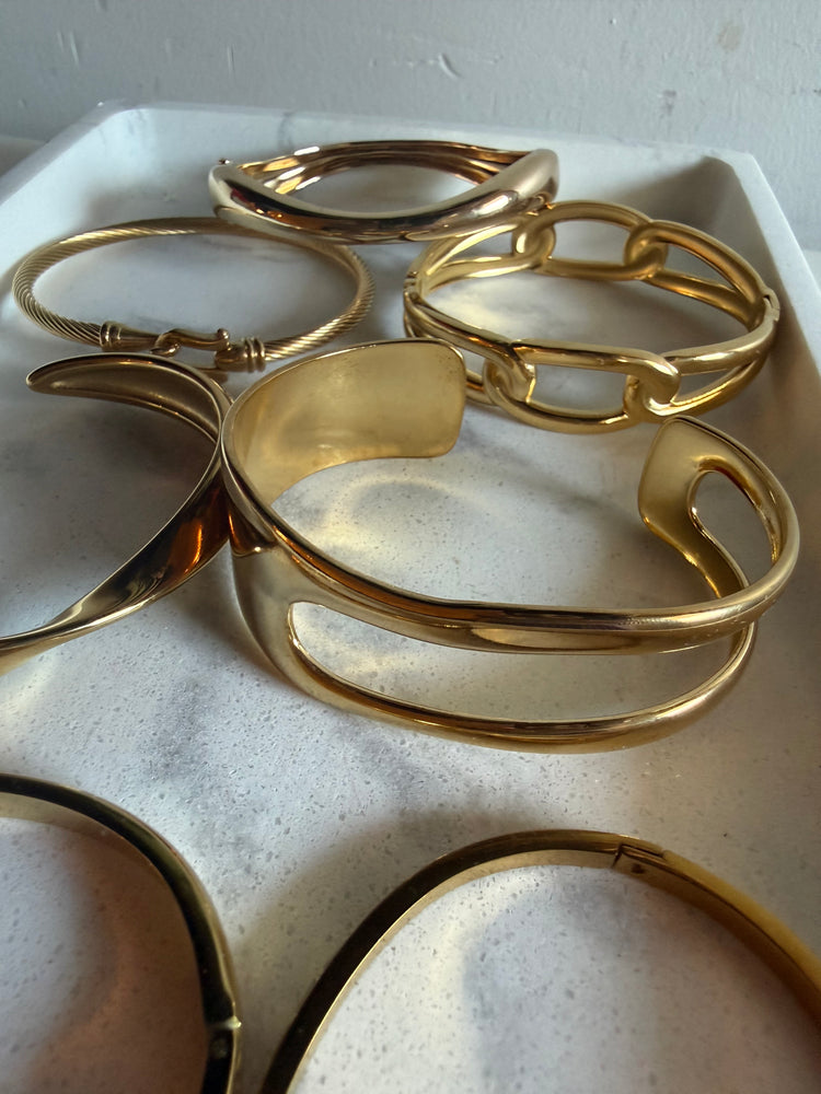 Statement Link Bangle