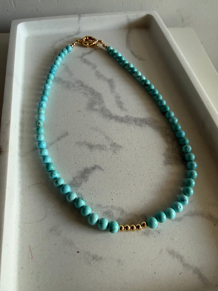 The Gwyneth Necklace Turqoise