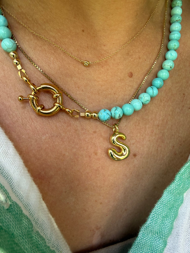 The Gwyneth Necklace Turqoise