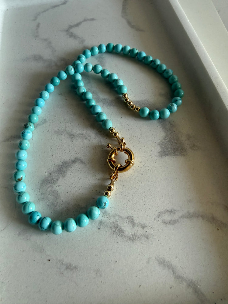 The Gwyneth Necklace Turqoise