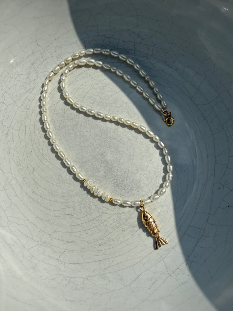 Le Poisson Pearl Necklace