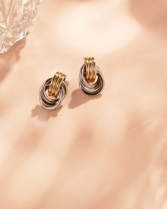 Mixed Metals Studs